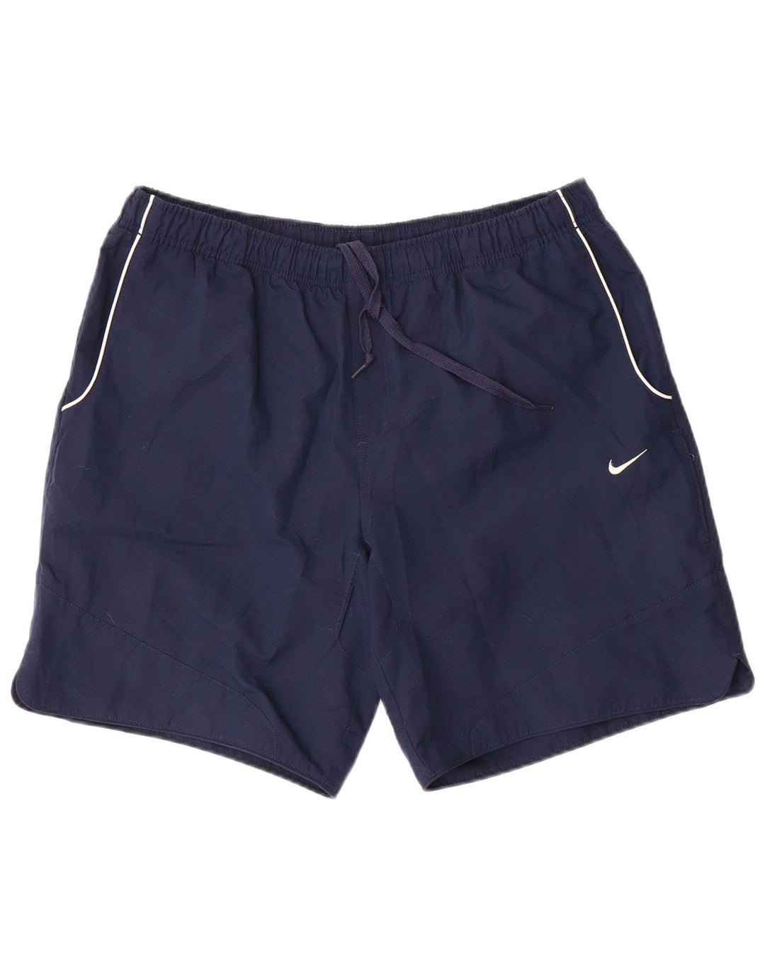 Nike Herren-Sportshorts, groß, marineblaues Polyester