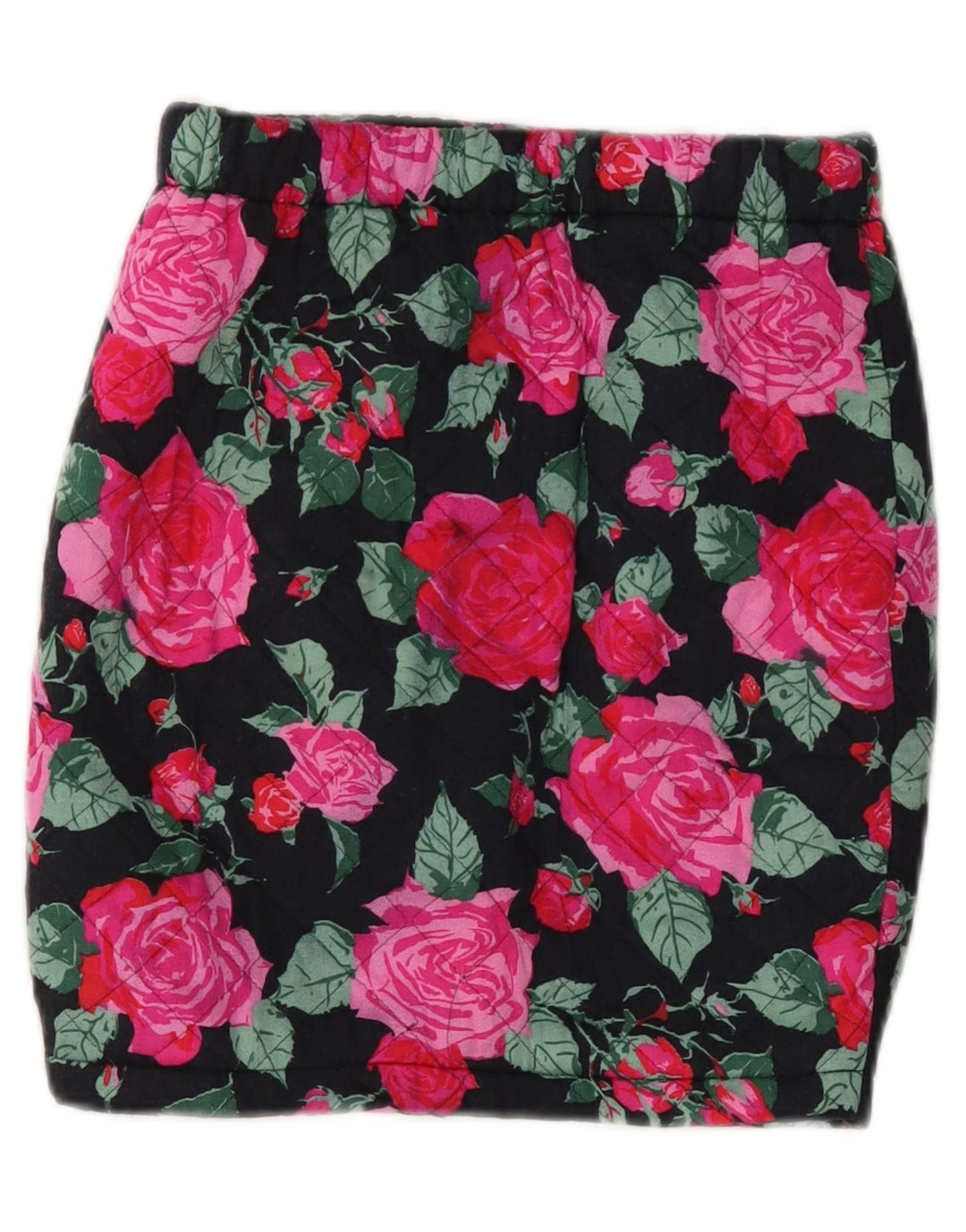 STEFANEL Womens Pencil Skirt Medium W28  Navy Blue Floral Viscose