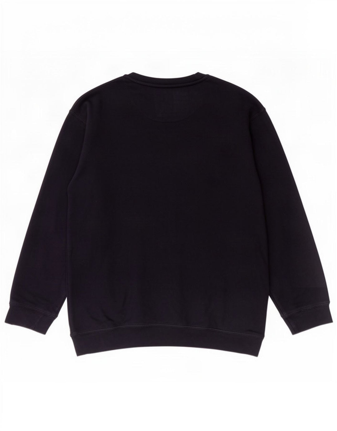 Superga Damen Grafik-Sweatshirt-Pullover UK 14 Mittelmarineblaue Baumwolle