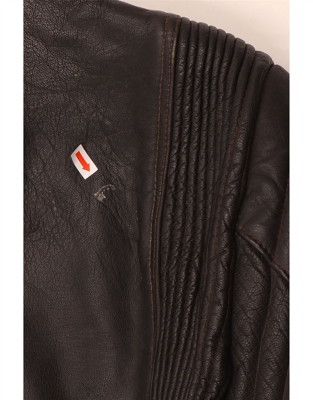 Modeka Herren Leder Bikerjacke UK 38 Mittelschwarzes Leder