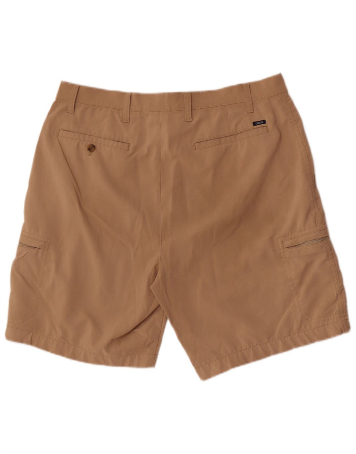 Chaps Herren Cargoshorts W34 Large Braun Polyester
