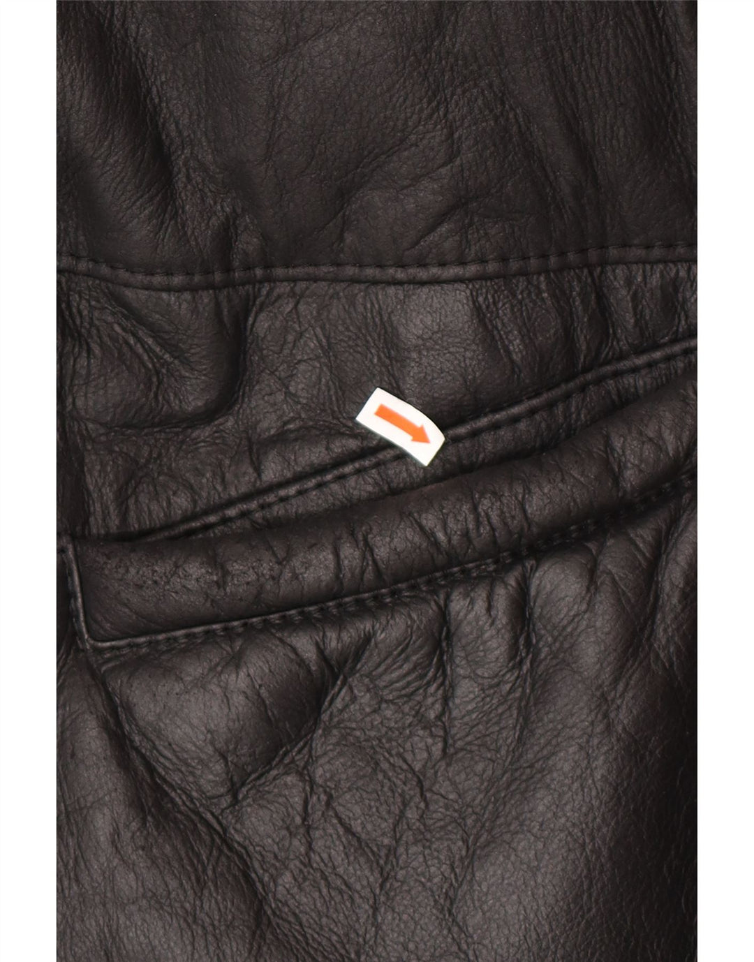 VINTAGE Damen Übergroßer Lammfellmantel UK 16 Large Schwarz