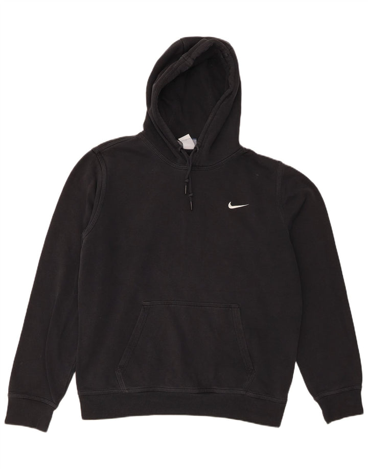 Nike Herren Kapuzenpullover, groß, aus schwarzer Baumwolle