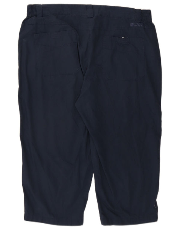 Mountain Warehouse Capri-Hose für Damen, UK 16, Größe L, W34, L19, Marineblau