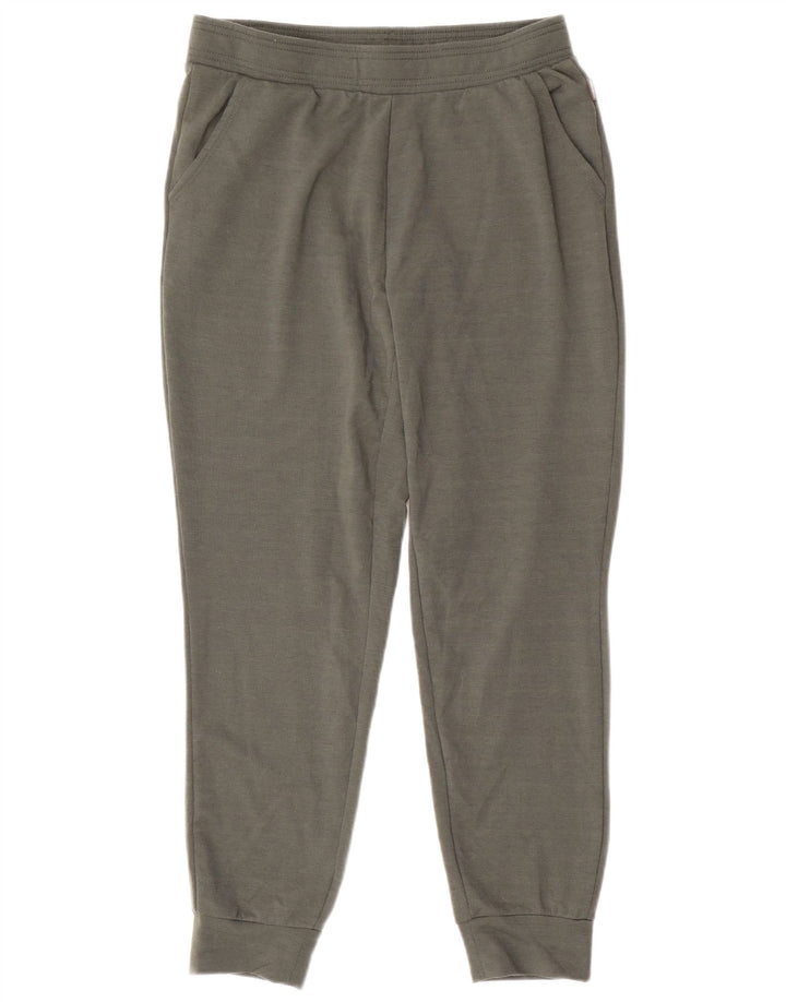 EDDIE BAUER Damen-Trainingshose, Jogginghose, UK 10, Größe S, Khaki, Polyester