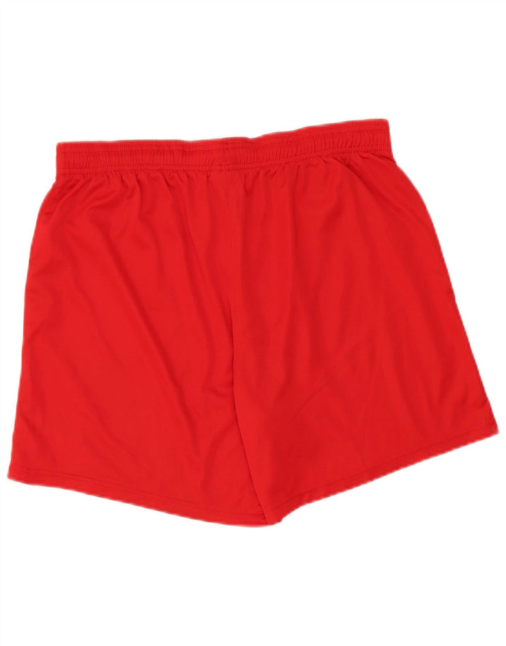 Nike Herren Dri Fit Sportshorts, großes rotes Polyester