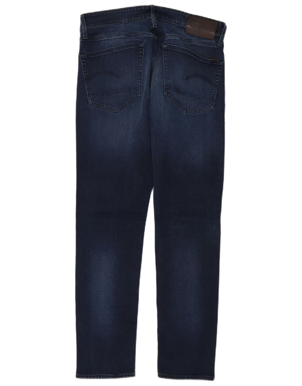 G-STAR Herren Straight Tapered Jeans W34 L32 Marineblau Baumwolle
