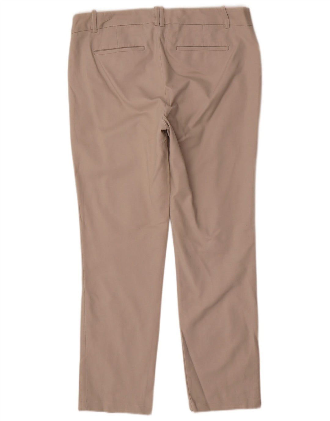 Calvin Klein Damen Gerade Freizeithose US 8 Medium W32 L28 Beige