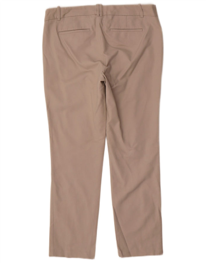 Calvin Klein Damen Gerade Freizeithose US 8 Medium W32 L28 Beige