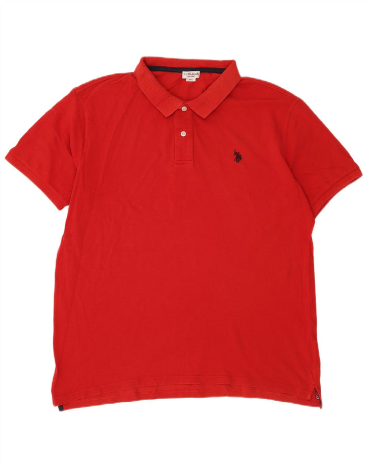 U.S. Polo Assn. Herren Poloshirt 2XL Rot