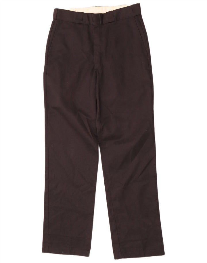 Dickies Herren Straight Chino Hose W32 L34 Schwarz Polyester