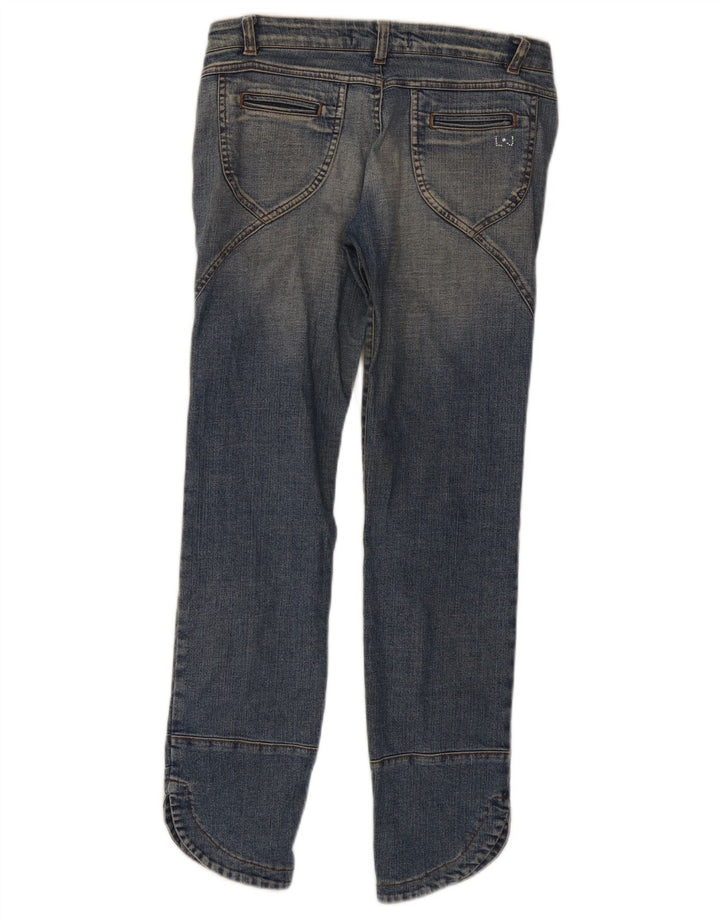 Liu Jo Damen Slim Jeans W27 L29 Blaue Baumwolle