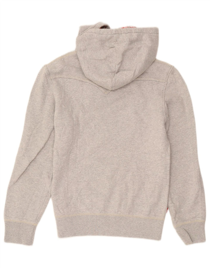 Levi's Herren-Kapuzenpullover mit Grafik, Größe S, Grau, Baumwolle