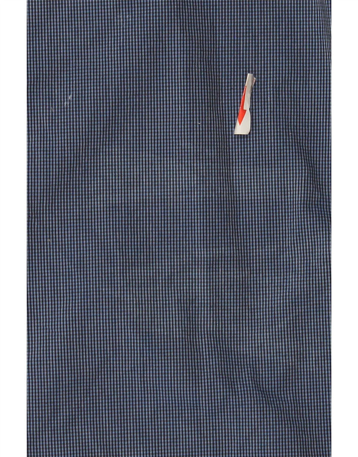 Tommy Hilfiger Herren New York Fit Regular Jeanshemd Mittelblau Gingham