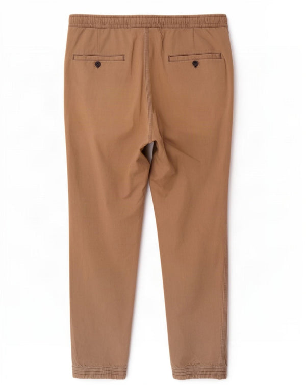 Zara Herren-Jogger-Chino-Hose, Größe M, W31, L27, Beige, Baumwolle