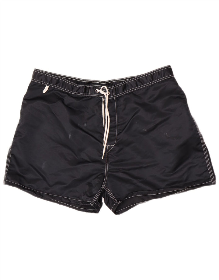 Sundek Herren-Badeshorts, groß, aus schwarzem Nylon