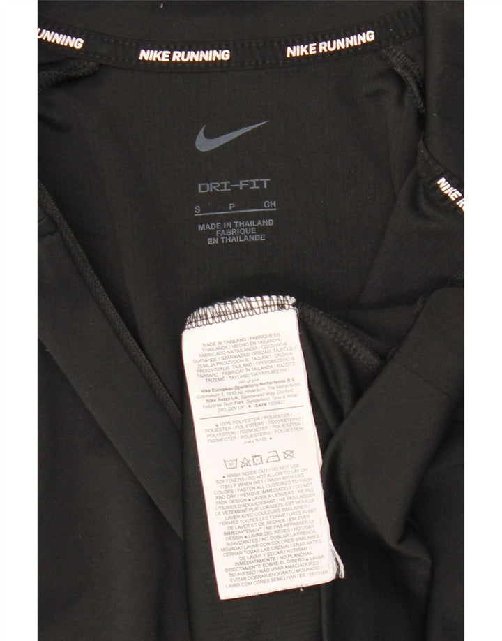 NIKE Damen Dri Fit Pullover-Trainingsanzug mit Reißverschluss, UK 10, Größe S, Schwarz