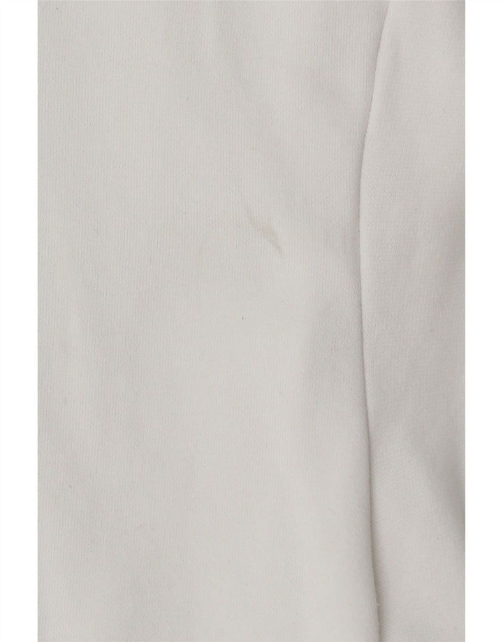 PUMA Mens Graphic Hoodie Jumper Large White Cotton Vintage Puma and Second-Hand Puma from Messina Hembry 