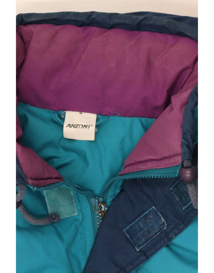 Anzoni Herren-Skijacke mit lockerer Passform, UK 38, mittelgroß, mehrfarbig, Farbblock