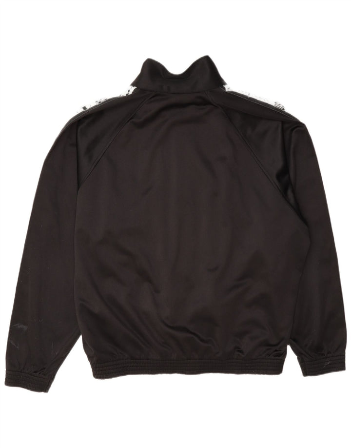 Champion Herren-Trainingsanzugoberteil mit Grafik, Mittelschwarz, Farbblock