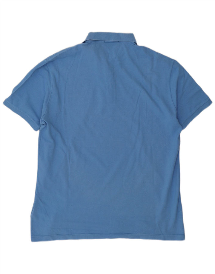Fred Perry Herren Poloshirt XL Blaue Baumwolle