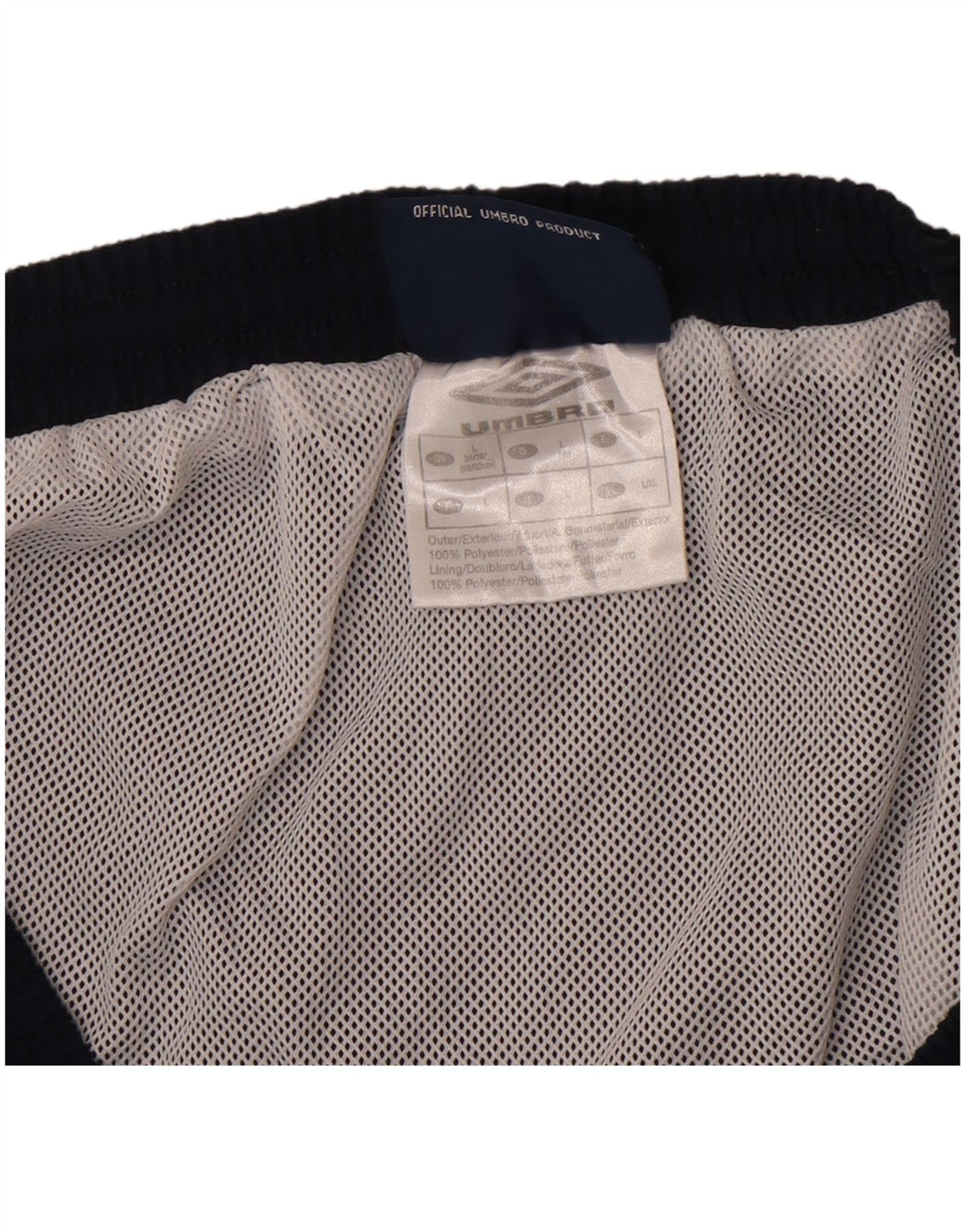 Umbro Herren-Badeshorts, groß, marineblau, Polyester