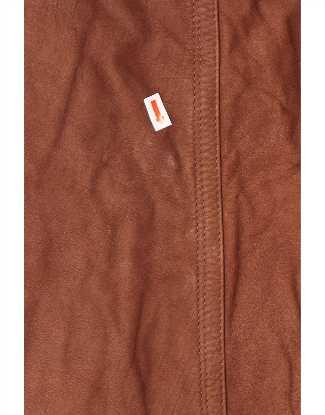 VINTAGE Herren Ledermantel IT 50 Large Braun