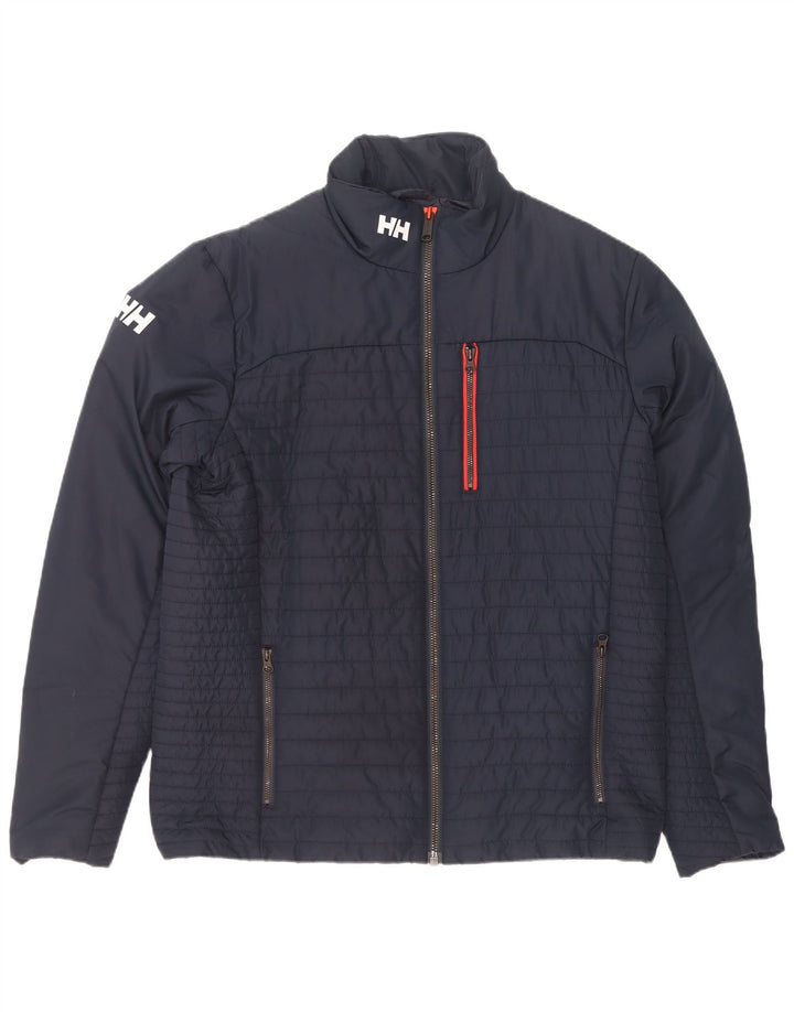 Helly Hansen Herren Graphic Wattierte Jacke UK 42 XL Marineblau Polyester