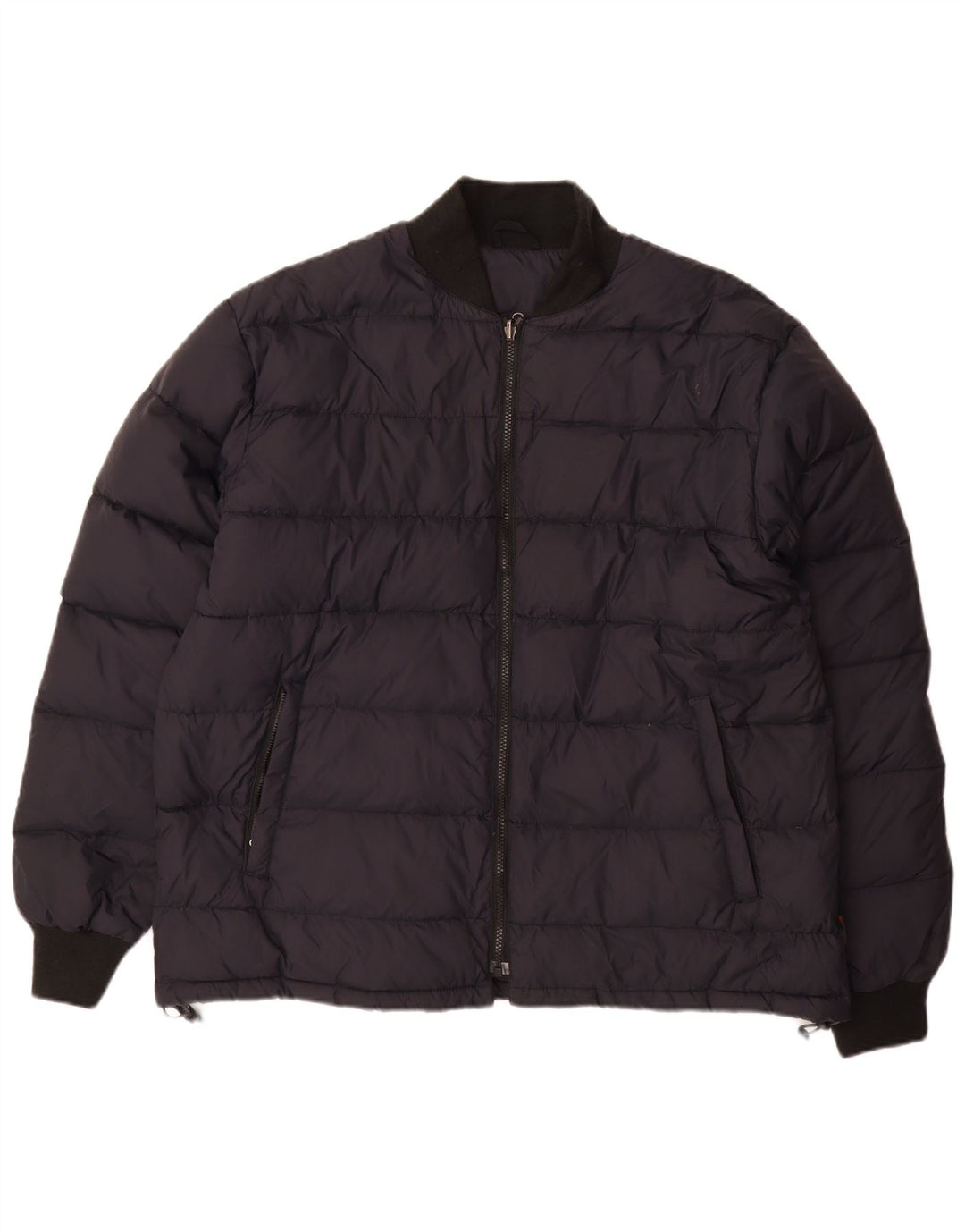 INVICTA Herren Wattierte Jacke UK 42 XL Marineblau Polyamid