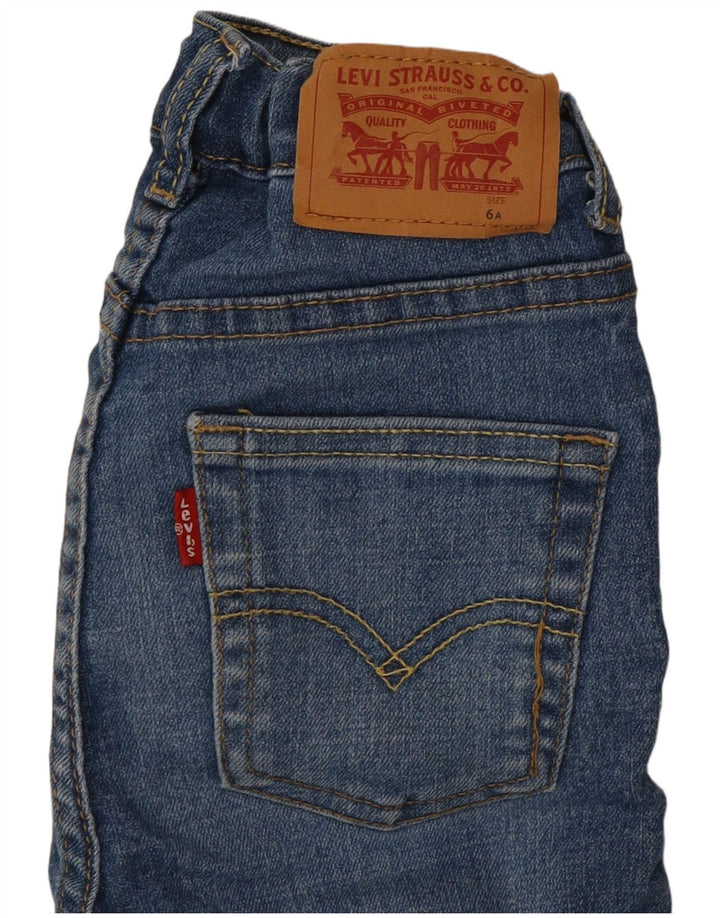 Levi's 510 Denim-Shorts für Jungen, 5–6 Jahre, W20, blaue Baumwolle