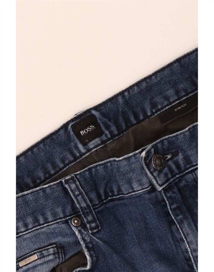 Hugo Boss Herren Slim Jeans W34 L32 Blau