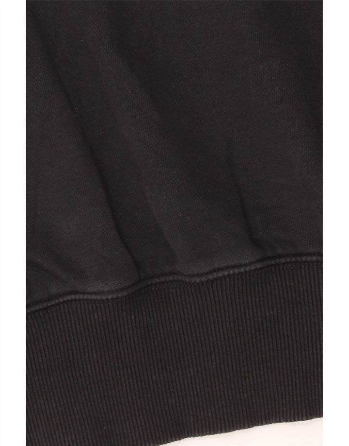 Nike Herren-Sweatshirt mit lockerer Passform, mittelschwarze Baumwolle