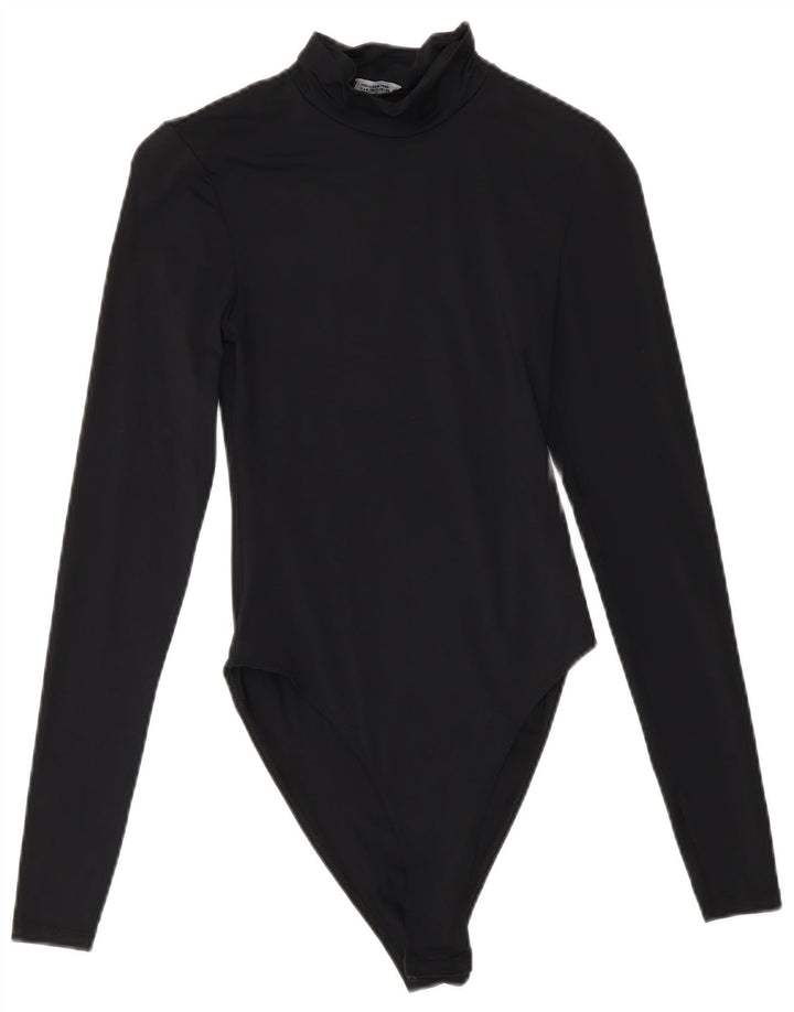 Langärmliger Damen-Body von Zara, Größe S, Größe S, Schwarz, Polyamid