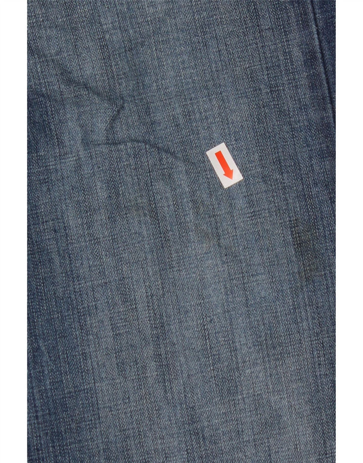 LEVI'S Herren 514 Straight Jeans W28 L28 Blaue Baumwolle