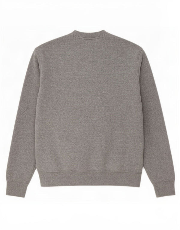 Dickies Herren-Sweatshirt-Pullover aus mittelgrauer Baumwolle