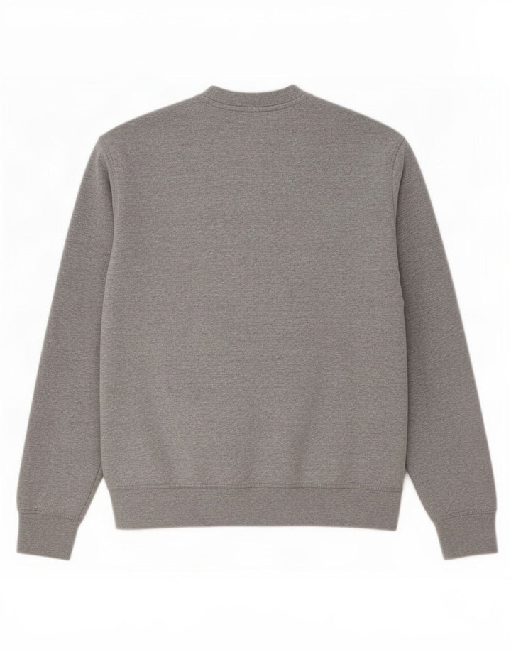Dickies Herren-Sweatshirt-Pullover aus mittelgrauer Baumwolle