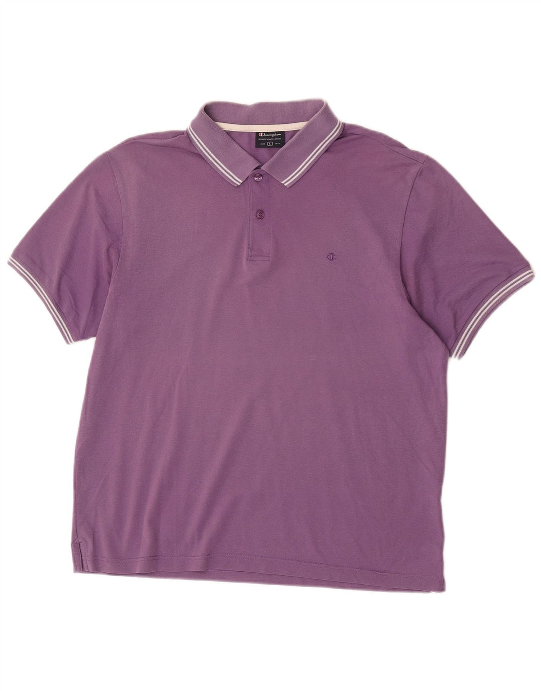 Champion Herren Poloshirt Large Lila