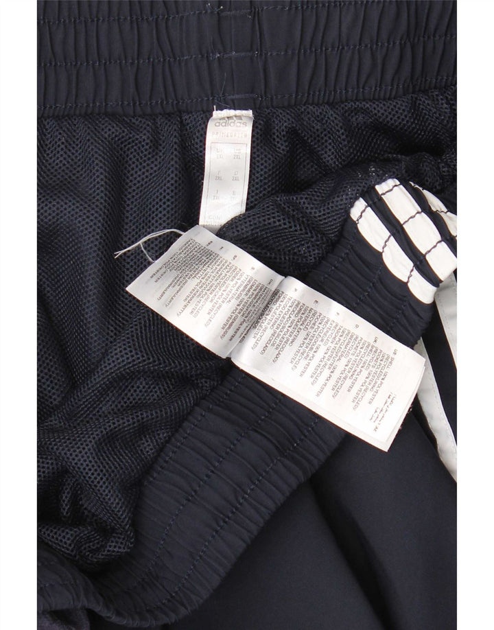 Adidas Herren Sportshorts 2XL Marineblau Polyester