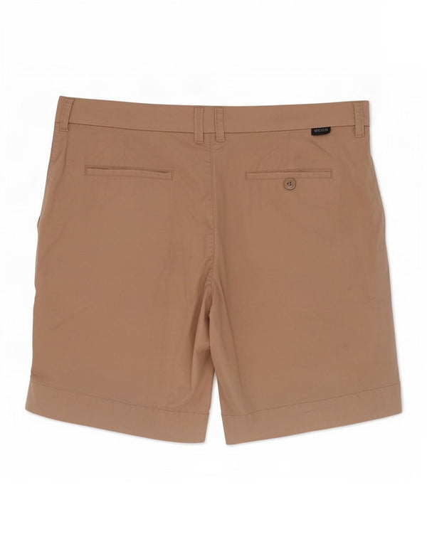 Geox Damen Chinoshorts IT 48 XL W36 Beige Baumwolle