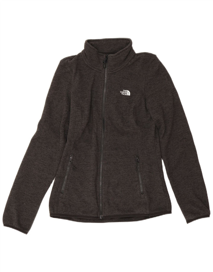 The North Face Damen-Trainingsanzug-Top-Jacke UK 12 Mittelgrau meliert