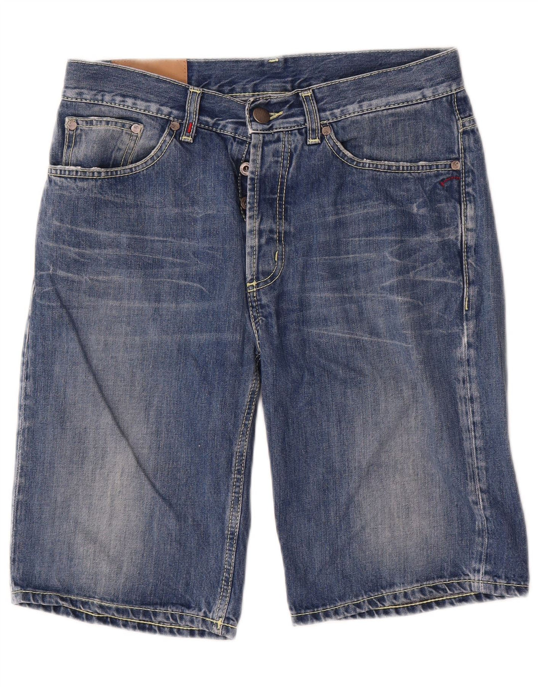 Dondup Herren Jeansshorts W31 mittelblaue Baumwolle