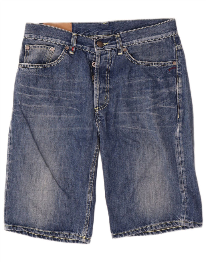 Dondup Herren Jeansshorts W31 mittelblaue Baumwolle