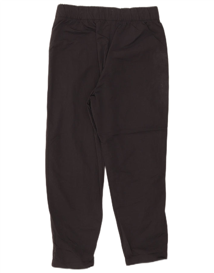 Nike Damen Crop Trainingshose UK 10 Small Schwarz Nylon