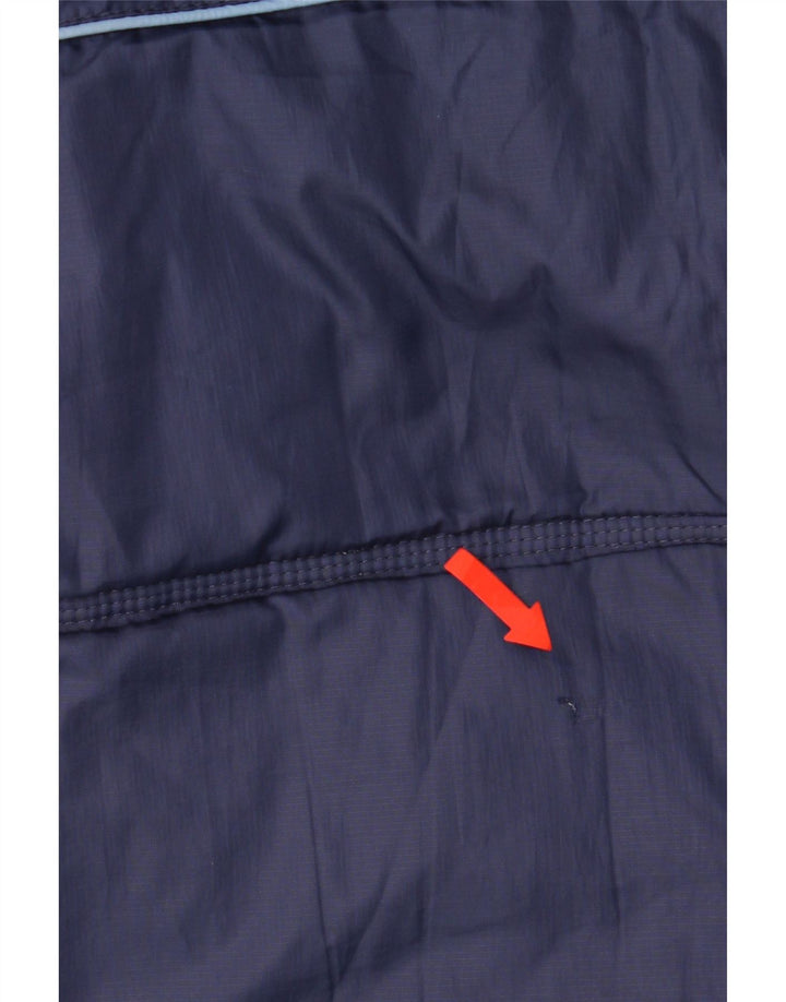 Nike Jungen gepolsterte Jacke mit Grafik und Kapuze, 12–13 Jahre, Größe L, Marineblau