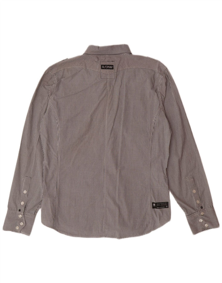 G-STAR Herrenhemd XL, schwarz kariert, Baumwolle