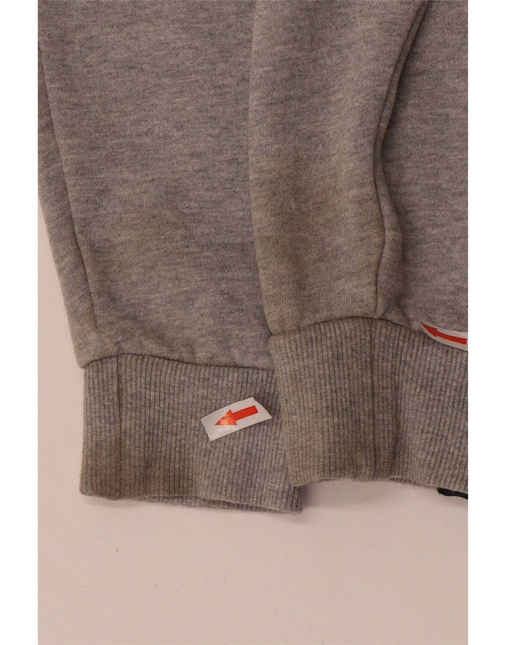 Ellesse Grafik-Sweatshirt für Jungen, 12–13 Jahre, graue Baumwolle