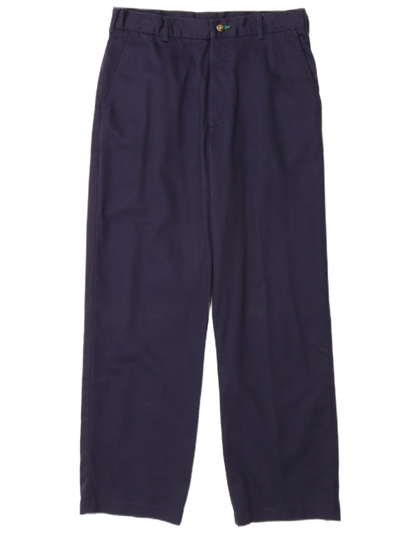 TOMMY HILFIGER Herren gerade Chinohose W32 L30 Marineblau