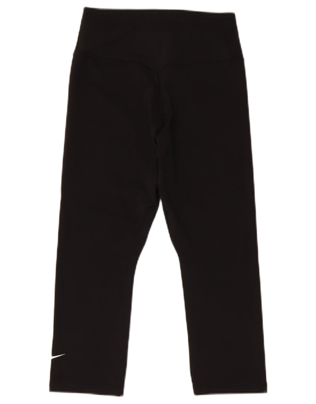 NIKE Damen Dri Fit Capri Leggings UK 6 XS Schwarz Polyester