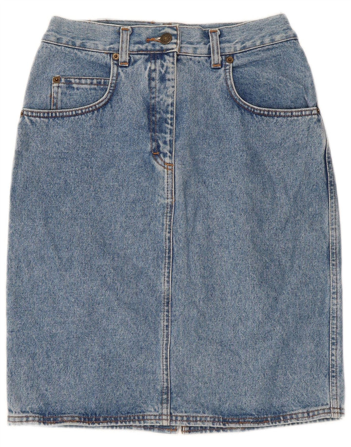 Verde Damen Jeansrock W27 Small Blau