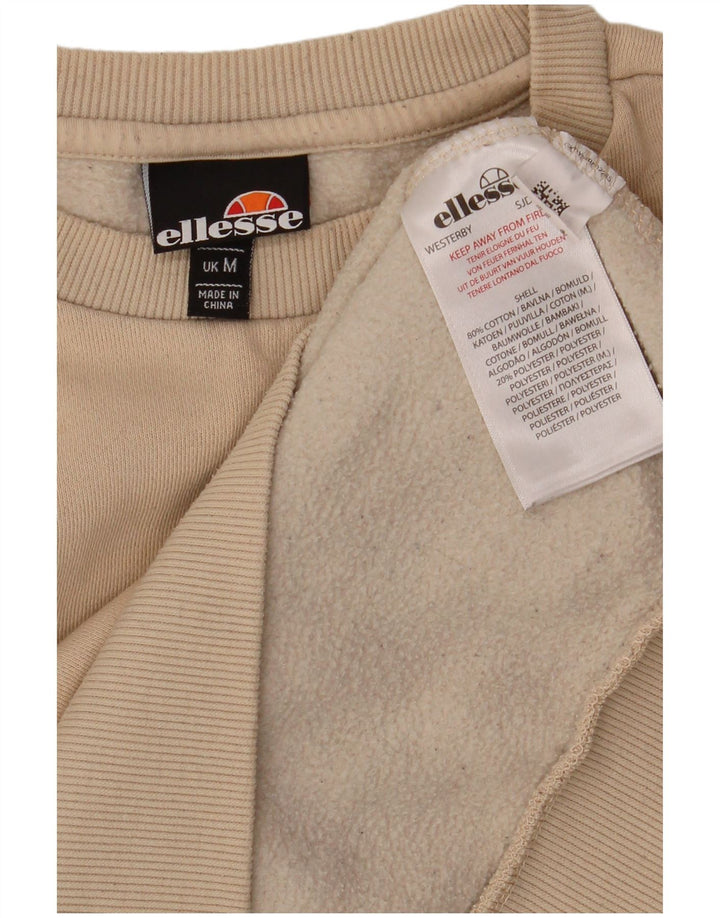 ELLESSE Herren-Sweatshirt-Pullover, mittelbeige Baumwolle